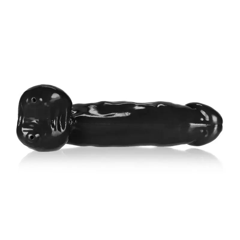 Daddy Cocksheath w Balls Black OxBalls Discreet Intimate Essentials.