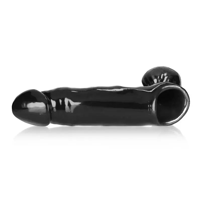 Daddy Cocksheath w Balls Black OxBalls Discreet Intimate Essentials.
