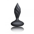 Petite vibrating butt plug in black, elegantly designed for a comfortable and pleasurable anal play experience.