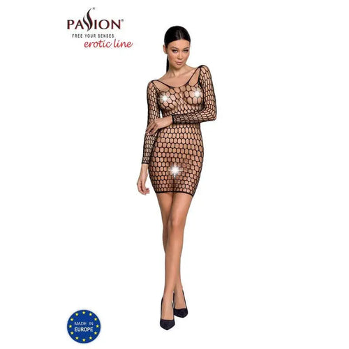 Body Dress BS093 Black Passion Lingerie Discreet Intimate Essentials.