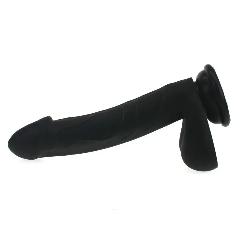 Realistic Cock w Balls Black X-MEN Discreet Intimate Essentials.
