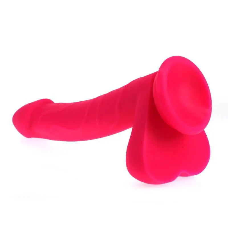 Realistic Cock w Balls Pink X-MEN Discreet Intimate Essentials.