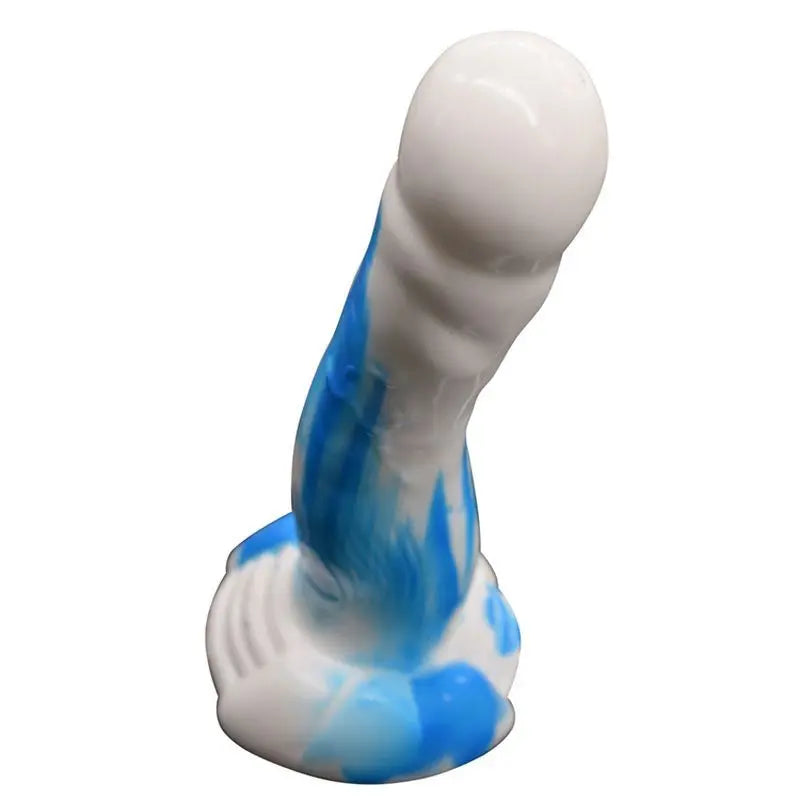 Sea Dog Dildo Blue/White FAAK Discreet Intimate Essentials.