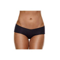 Invisible Bootyshort Black - tagless laser cut microfiber panties for a seamless look under clothing.