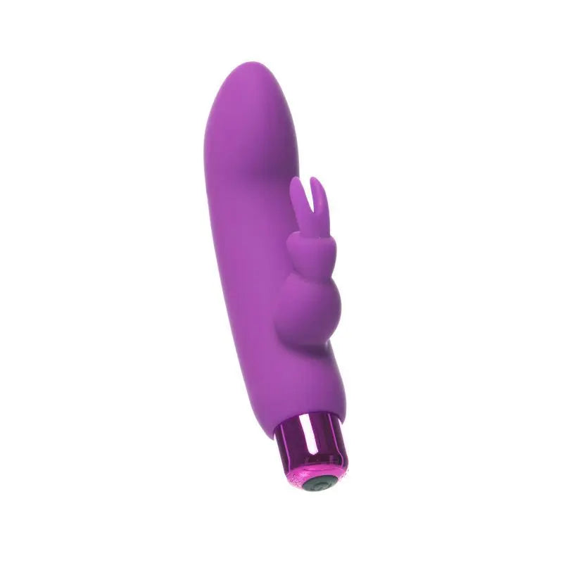 Affordable quality Alices Bunny Rechargeable Bullet w Rabbit Sleeve Purple  from PowerBullet by Discreet Intimate Essentials with Discreet Delivery 