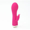 Skins Minis - The Bijou Bunny, a pink mini vibrating bunny toy with a flexible body and vibrating ears.