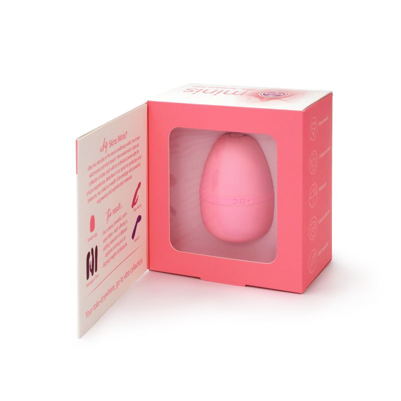 Skins Minis - The Scream Egg packaging with clitoral stimulation egg inside, showcasing sleek design and functionality.