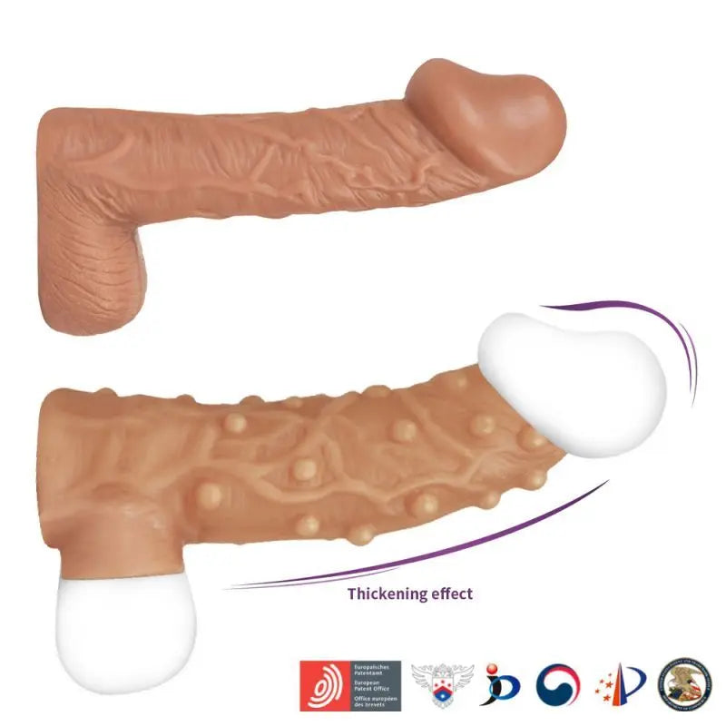 Affordable quality Nude Sleeve 2 Small  from Kokos by Discreet Intimate Essentials with Discreet Delivery 