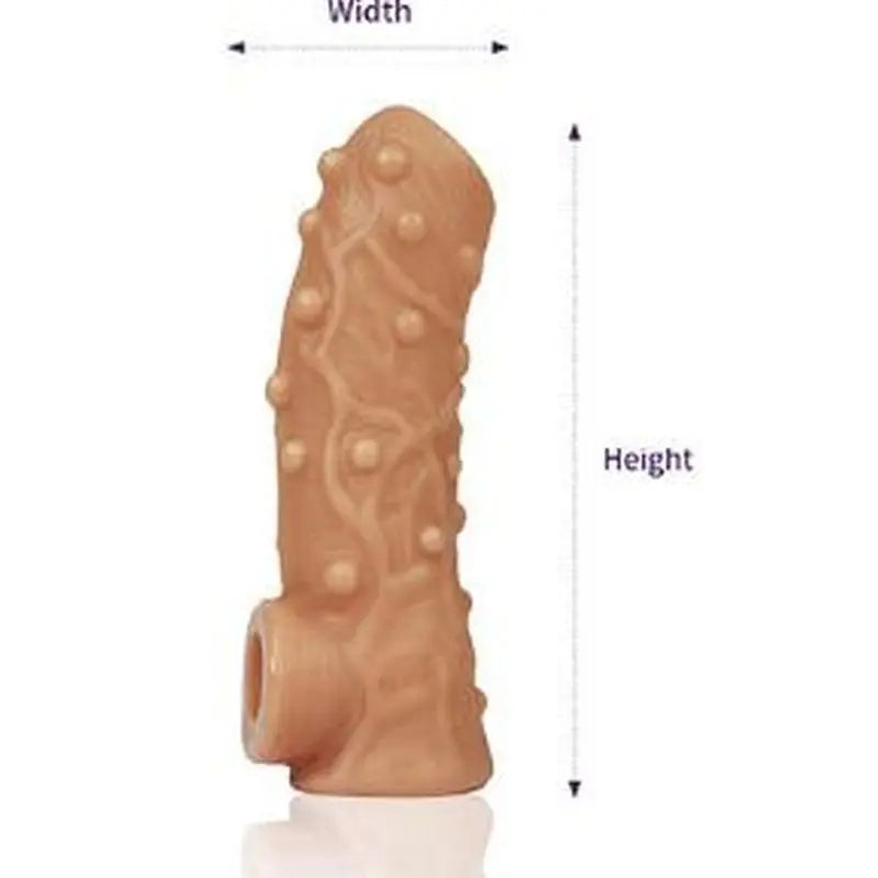 Affordable quality Nude Sleeve 2 Large  from Kokos by Discreet Intimate Essentials with Discreet Delivery 
