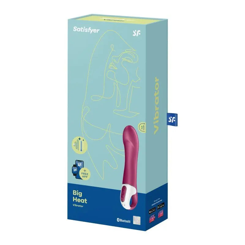 Satisfyer Big Heat Warming G-Spot Vibrator Satisfyer Discreet Intimate Essentials.