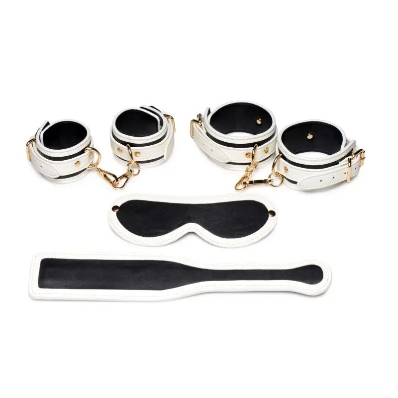 Kink In the Dark Glowing Bondage Set Fluro Green Master Series Discreet Intimate Essentials.