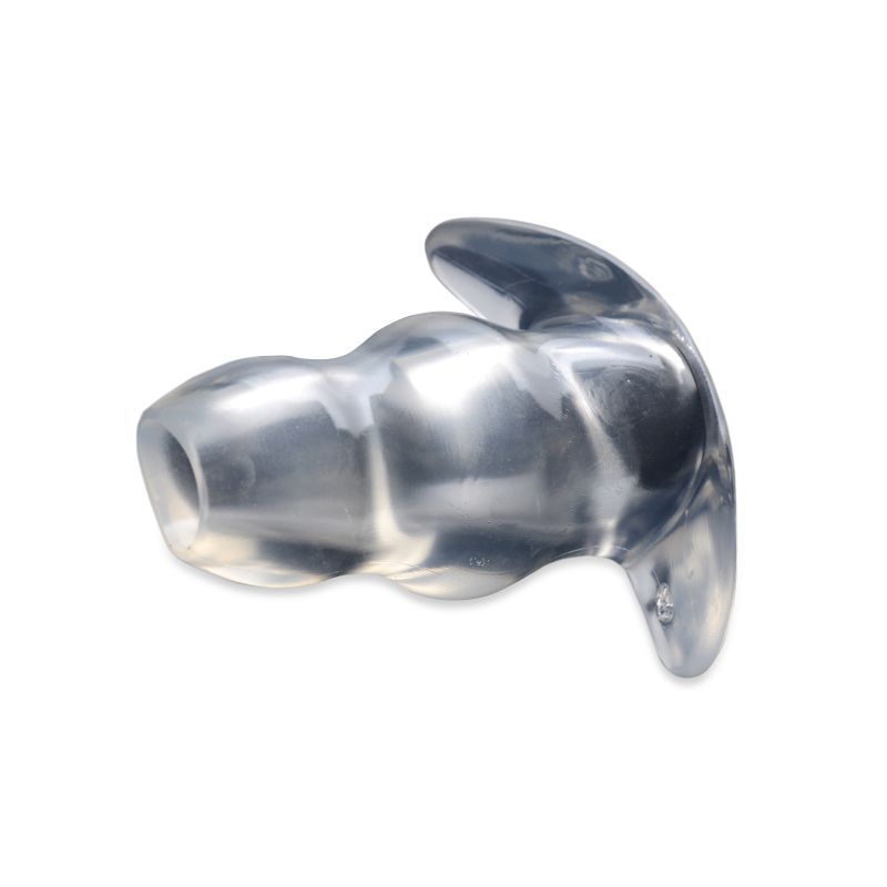 Clear View Hollow Anal Plug Large for exploration and pleasure, ideal for adventurous intimate experiences.