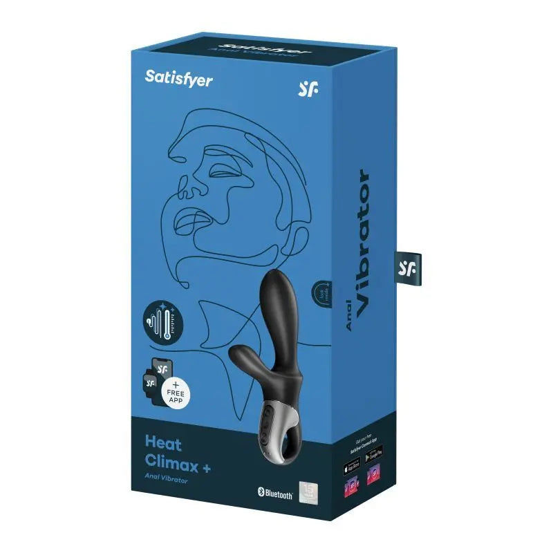 Satisfyer Heat Climax Plus Connect App Warming Anal Vibrator Satisfyer Discreet Intimate Essentials.