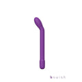 Bgee Classic Purple G-spot magic wand, waterproof vibrator with angled tip for targeted pleasure.