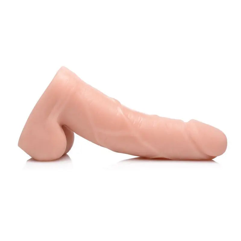 Large Bulge Soft Packer Dildo Light Skin Tone Strap U Discreet Intimate Essentials.