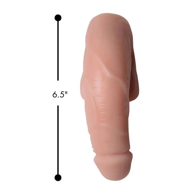 Large Bulge Soft Packer Dildo Light Skin Tone Strap U Discreet Intimate Essentials.