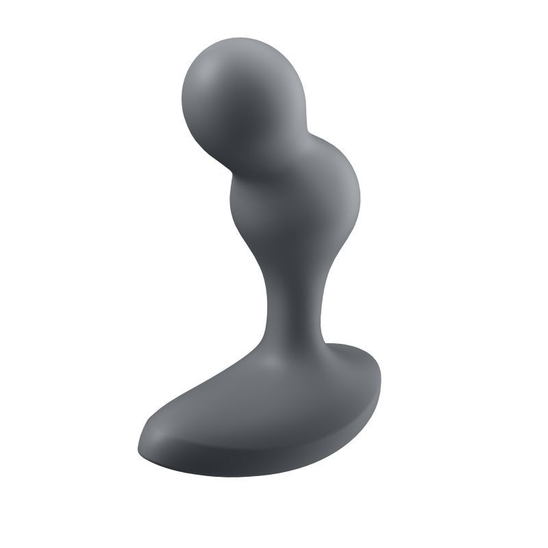 Satisfyer Deep Diver Vibrating Connect App Anal Plug Grey, app compatible vibrating anal plug for enhanced pleasure.