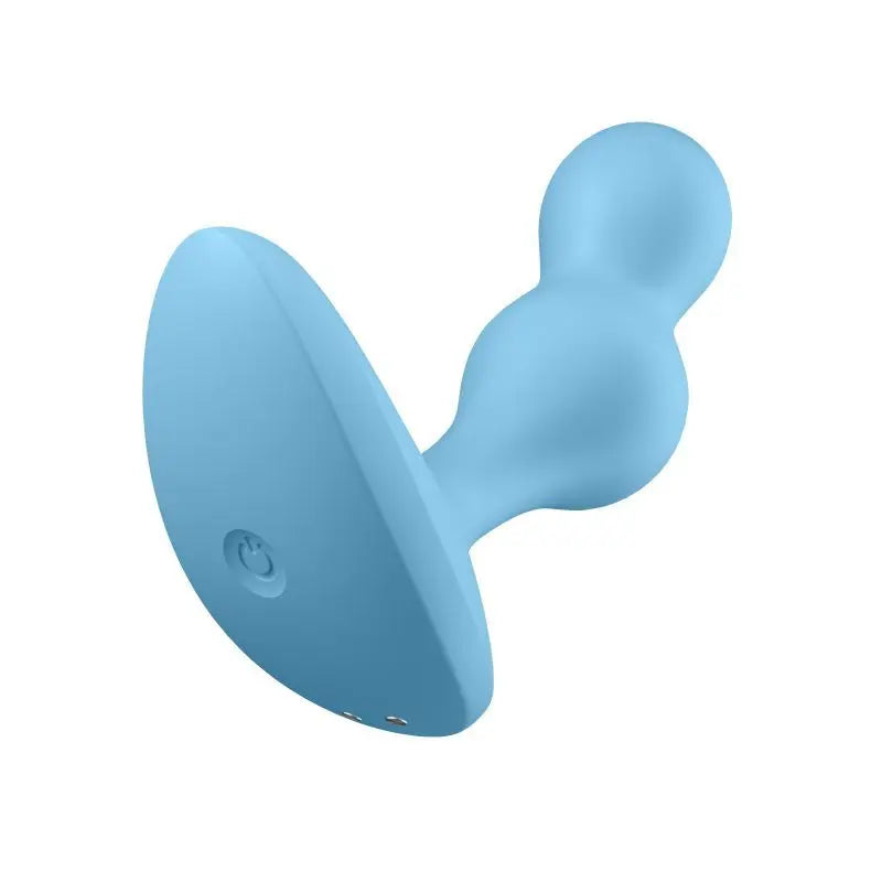 Satisfyer Deep Diver Vibrating Connect App Anal Plug Blue Satisfyer Discreet Intimate Essentials.