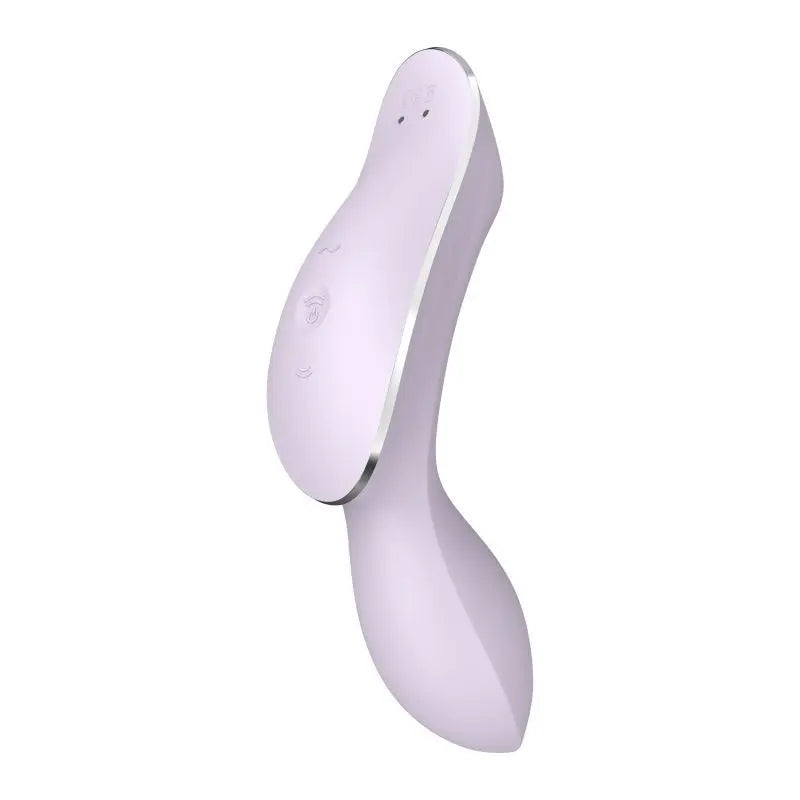 Satisfyer Curvy Trinity 2 Insertable Air Pulse Vibrator Violet Satisfyer Discreet Intimate Essentials.
