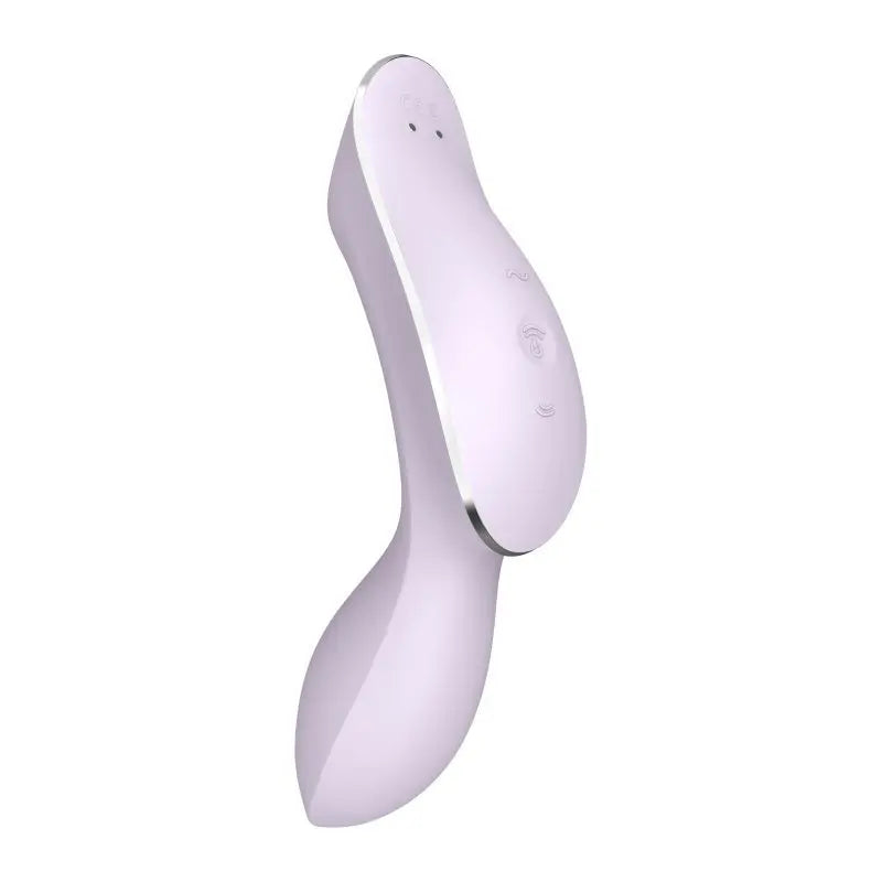 Satisfyer Curvy Trinity 2 Insertable Air Pulse Vibrator Violet Satisfyer Discreet Intimate Essentials.