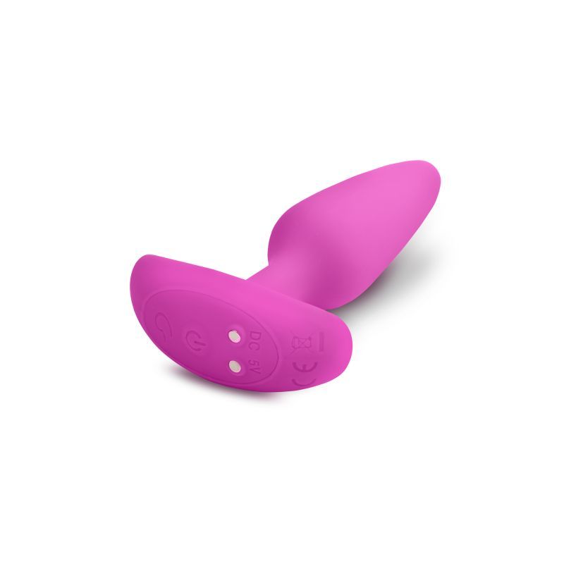 Gvibe Gplug XS pleasure plug in sunny raspberry color, designed for enhanced pleasure and stimulation.