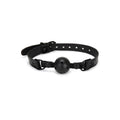 Whip Smart Diamond Deluxe Ball Gag Black, stylish diamond ball gag for bondage play, comfortable fit.