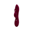 Viben Pzazz Rechargeable Thumping Rabbit Ruby, a G spot thumping rabbit vibrator made of silky smooth silicone.