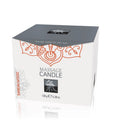 Shiatsu Massage Candle Sandalwood packaging, ideal for intimate essentials and sensual massages.