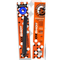 Oxshot Butt Nozzle 12in Shower Hose in packaging with platinum silicone design by OXBALLS for enhanced intimacy.