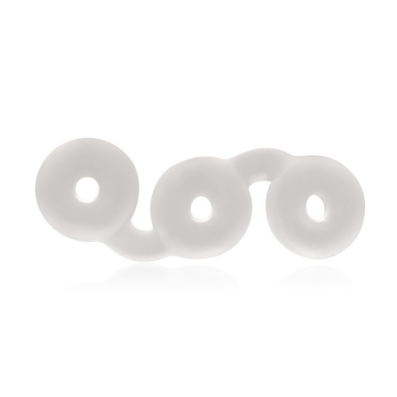 Triple Stack cock ring made from soft SilaSkin material, designed for versatile use and enhanced pleasure.