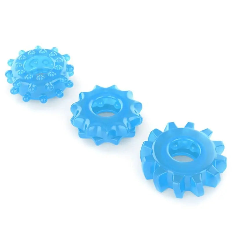 Lumino Play Penis Rings 3 Pc Lovetoy Discreet Intimate Essentials.