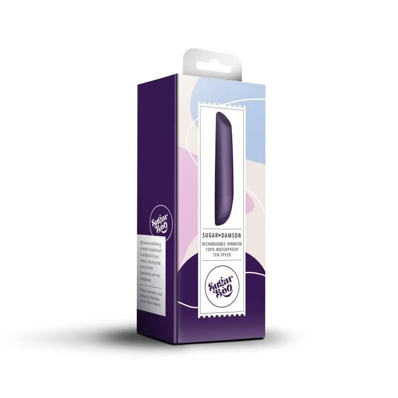 SugarBoo Damson Bullet Vibe Maroon Rocks Off Discreet Intimate Essentials.