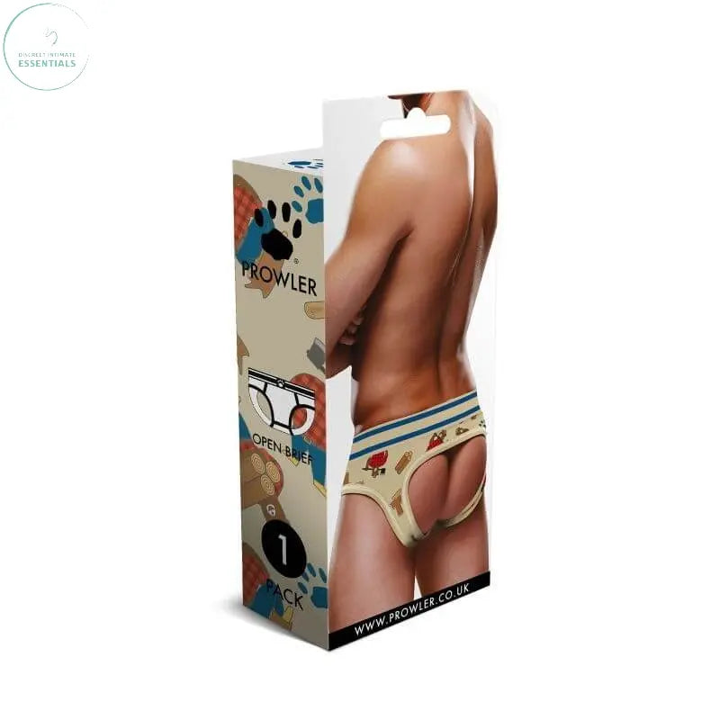 Affordable quality Prowler Lumberbear Open Back Brief  from Prowler by Discreet Intimate Essentials with Discreet Delivery 