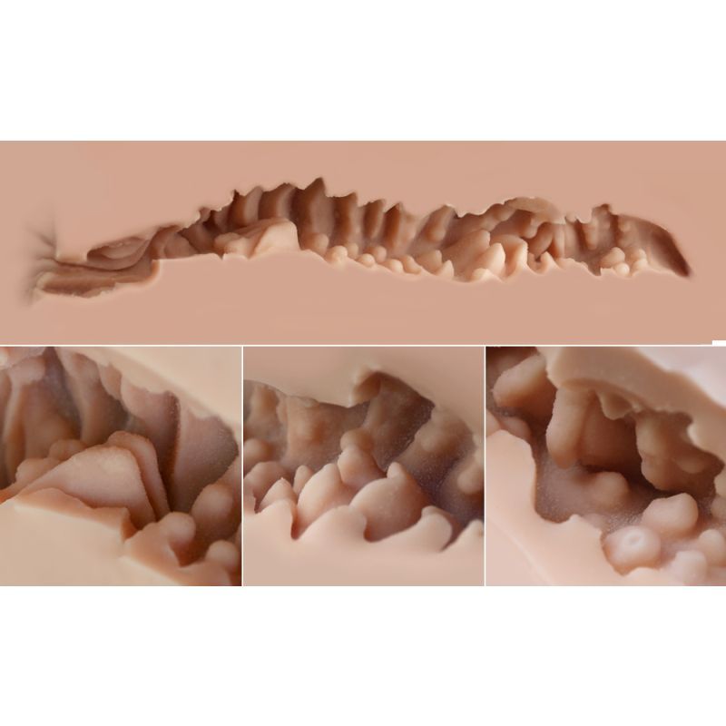 Nicole Doggy Style Real Hip - ultra premium detailed genital reproduction for intimate essentials.