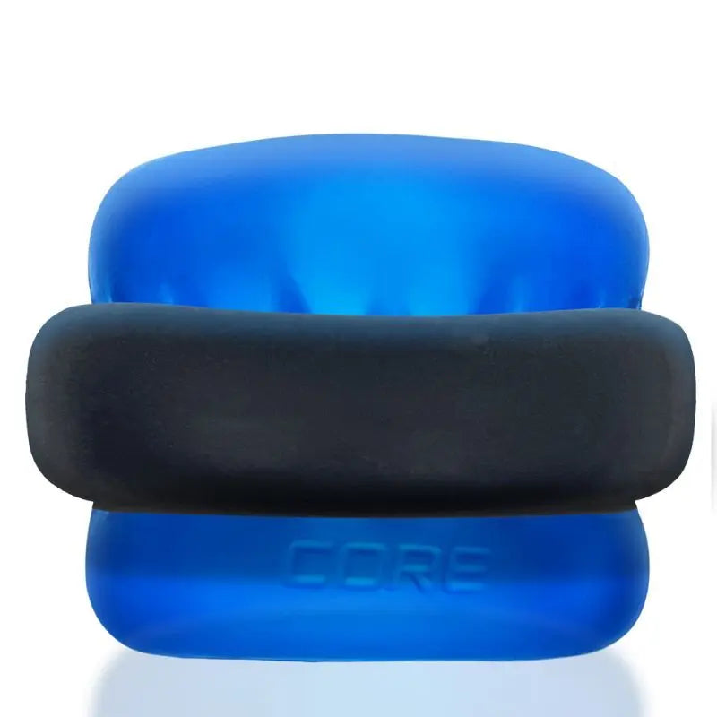Affordable quality Ultracore Core Ballstretcher w Axis ring Blue Ice  from OxBalls by Discreet Intimate Essentials with Discreet Delivery 