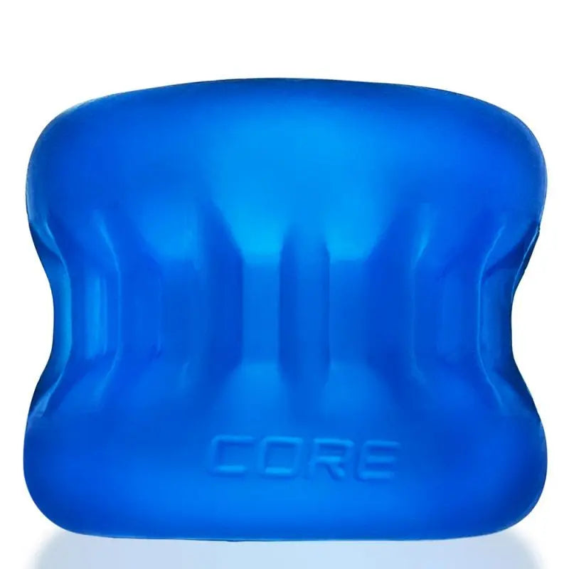 Ultracore Core Ballstretcher w Axis ring Blue Ice OxBalls Discreet Intimate Essentials.