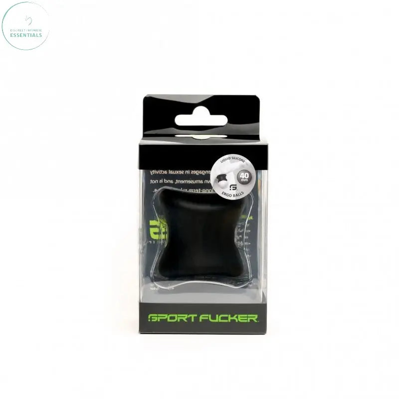Affordable quality Ergo Balls 40mm Black  from Sport Fucker by Discreet Intimate Essentials with Discreet Delivery 
