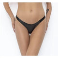 Power Wetlook Thong Noir Discreet Intimate Essentials.