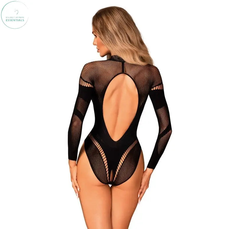 Affordable quality Open Back Teddy B135 Black  from Obsessive by Discreet Intimate Essentials with Discreet Delivery 