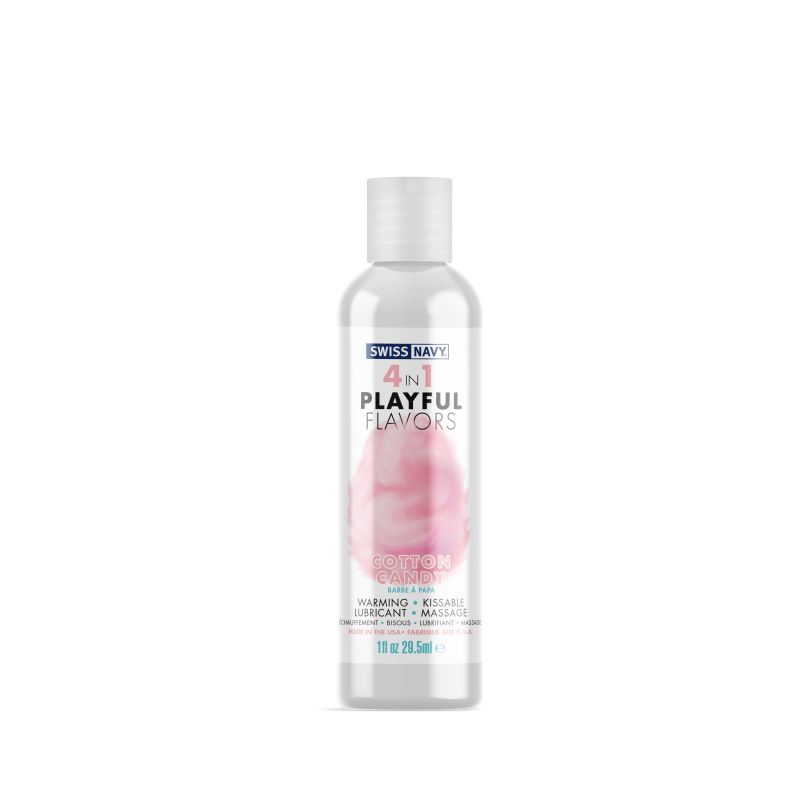 Playful Flavours 4 In 1 Cotton Candy 1oz/29.5ml intimate essentials for her and adult novelty store near me.