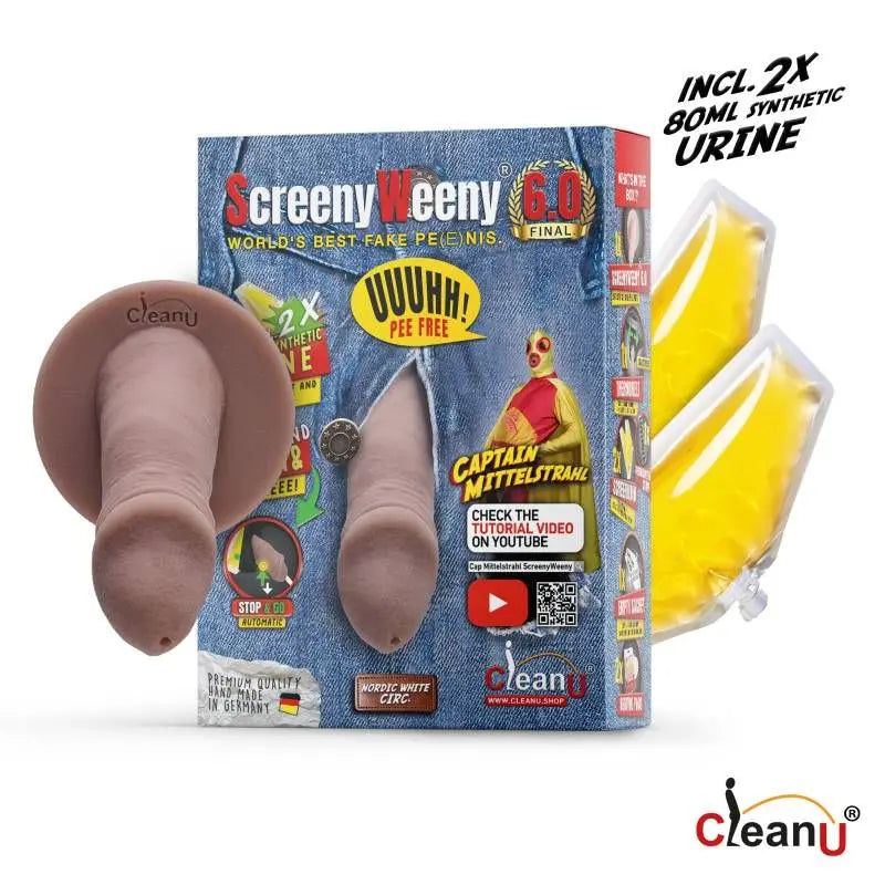 Screeny Weeny 6.0 Cut Nordic White ScreenyWeeny Discreet Intimate Essentials.