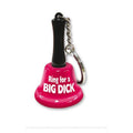 Ring For A Big Dick Mini Bell Keychain for adult novelty and intimate essentials, ideal for fun gifts and playful moments.