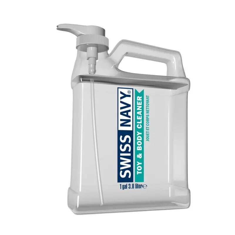Swiss Navy Toy and Body Cleaner 1 Gal/3.8L Swiss Navy Discreet Intimate Essentials.