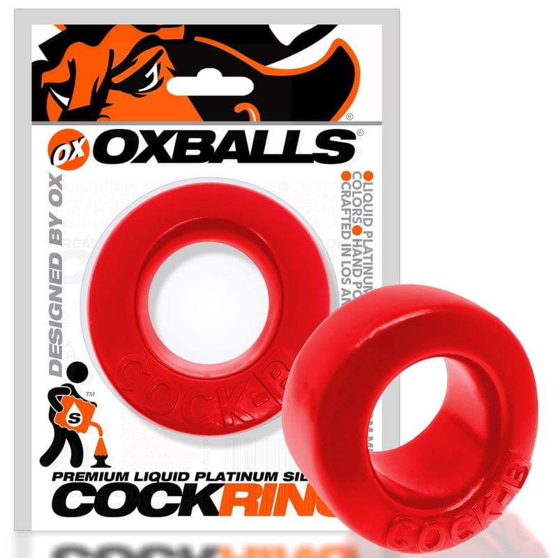 Cock B Bulge Cockring Red by OxBalls from Discreet Intimate Essentials for  Adult Toys, quality products at discount affordable prices.