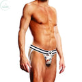Affordable quality Prowler Leather Pride Jock  from Prowler by Discreet Intimate Essentials with Discreet Delivery 