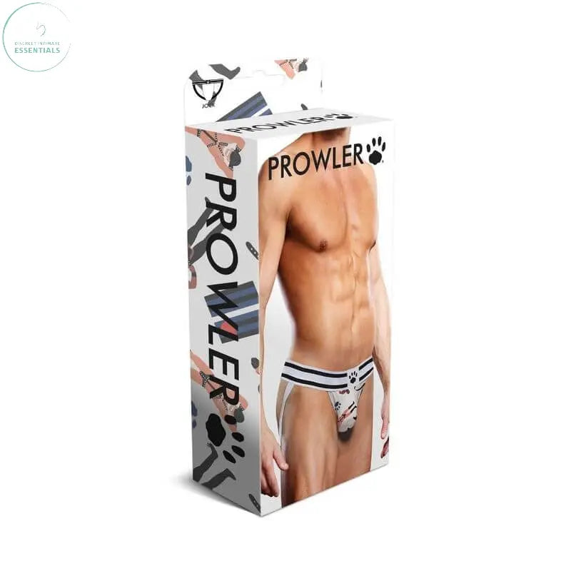Affordable quality Prowler Leather Pride Jock  from Prowler by Discreet Intimate Essentials with Discreet Delivery 