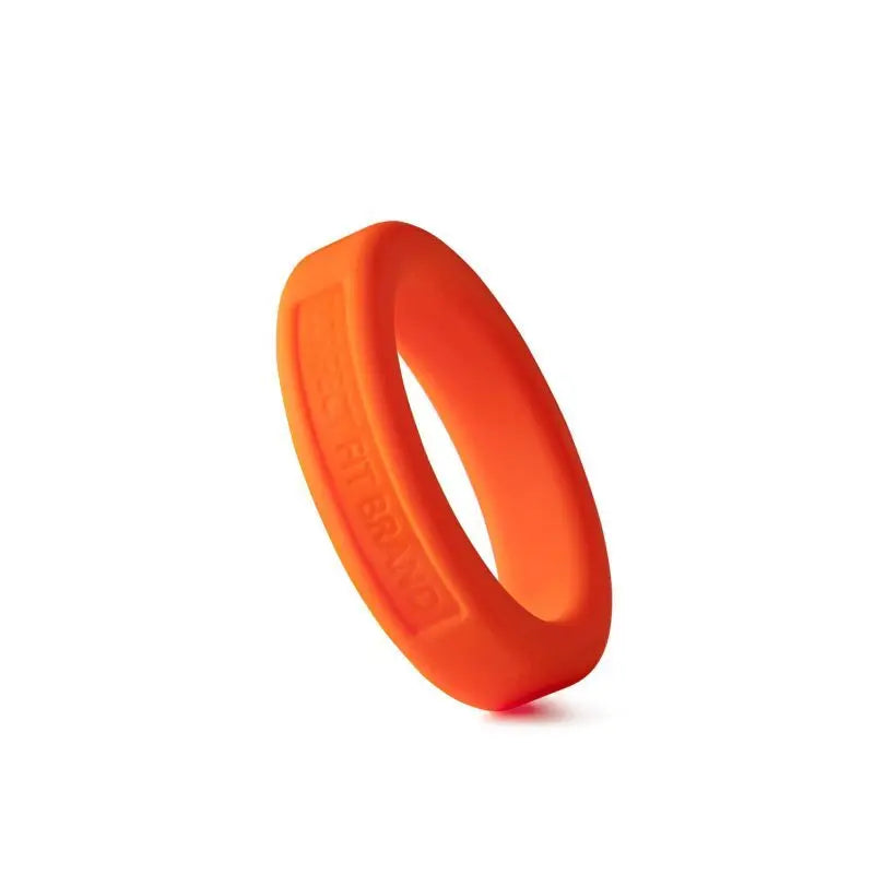 Classic Silicone Medium Stretch Penis Ring 36mm Orange PerfectFit Discreet Intimate Essentials.