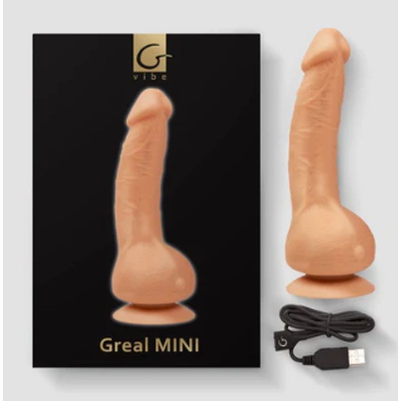 Greal MINI Flesh sex toy with suction cup, realistic flesh-like sex toy in eco-friendly material.