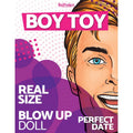 Boy Toy Sex Doll Male - Real Size Blow Up Doll for the Perfect Date with vibrant graphic design.