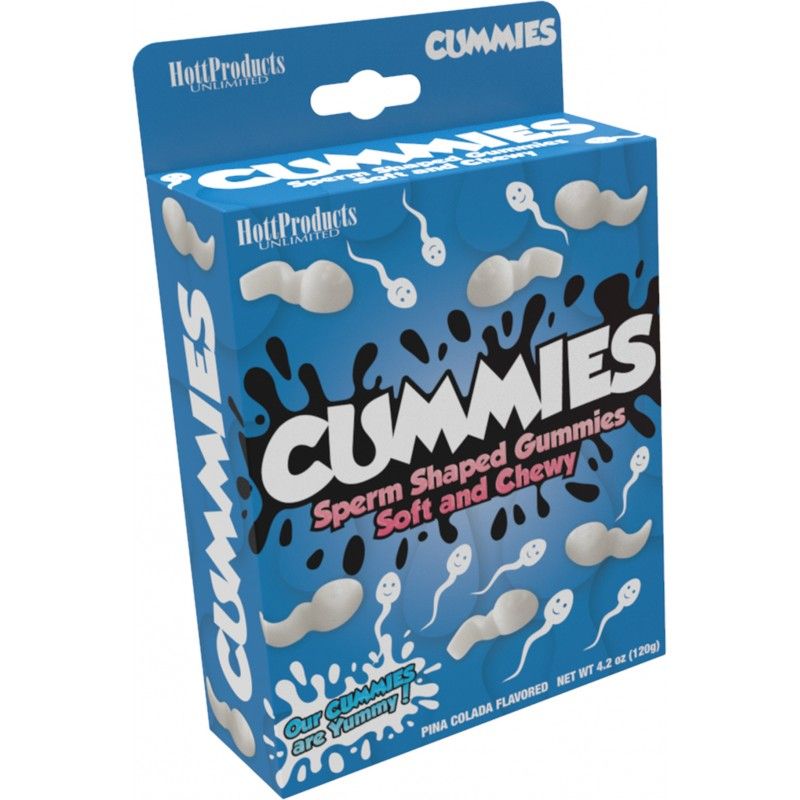Affordable quality Cummies Sperm Shaped Gummies  from Hott Products by Discreet Intimate Essentials with Discreet Delivery 